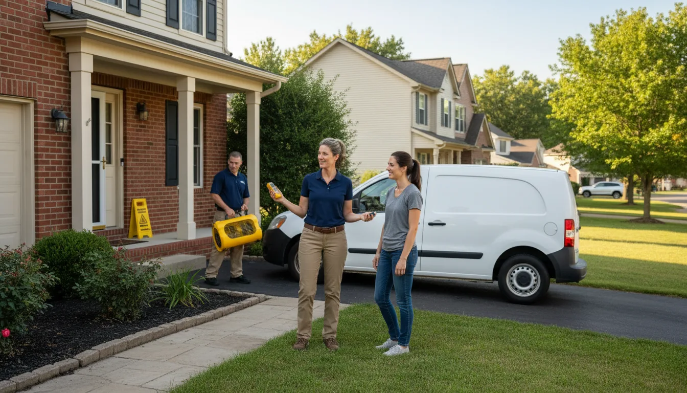 Water restoration image for Water Damage & Restoration Services in Lynn, AL